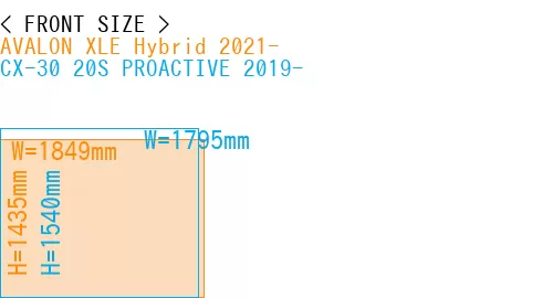 #AVALON XLE Hybrid 2021- + CX-30 20S PROACTIVE 2019-